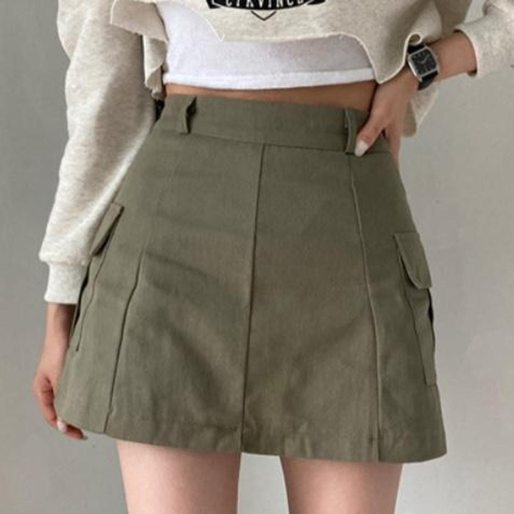 Codibook Khaki Green Skort